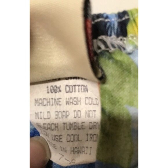 Hawaiian Station Girls Authentic Hawaiian Dress Size 7-8 EUC Aloha Ruffle - Picture 6 of 6